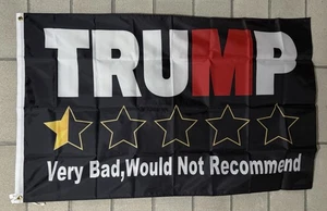 Donald Trump mezza stella non consiglierei bandiera SPEDIZIONE GRATUITA USA insegna democratica 3x5’ - Foto 1 di 1
