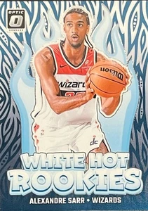 2024-25 Panini Donruss Optic - White Hot Rookies Alexandre Sarr #14 (RC) - Picture 1 of 2