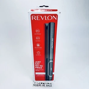 Revlon Copper Smooth Hair Flat Iron Frizz Control for Fast & Shiny Styles 1" XL - Picture 1 of 8