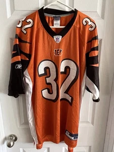 Cedric Benson Cincinnati Bengals NFL Equipment Jersey, Size L Reebok - Picture 1 of 5