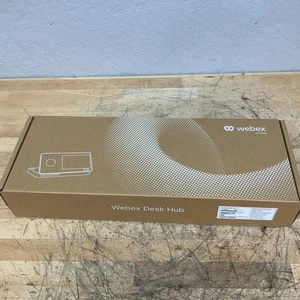 New-in-Box Cisco Webex Desk Hub CD-DSKH-HUB-C-K9 Modular Hub - Black - Picture 1 of 3