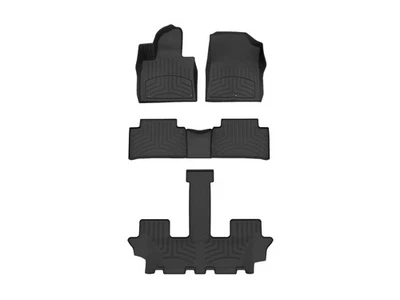 WeatherTech FloorLiner HP para Kia Sorento 2021-2026 - Juego completo, negro Foto 1 de 4