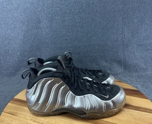 Nike Air Foamposite one Pewter Gray Black Mens Size 8.5 Shoes 314996-004 - Picture 1 of 13
