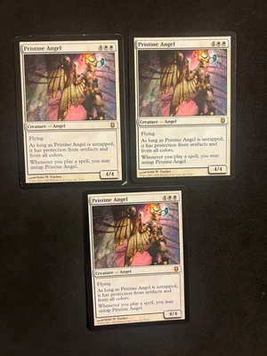 Pristine Angel x3 [Darksteel] Magic MTG Cards MP/HP - Image 1 of 2