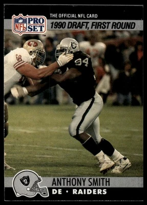 1990 Pro Set #679 Anthony Smith - Image 1 of 2