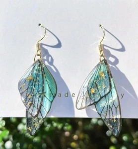 Élégance naturelle – Boucles d’oreilles inspirées des ailes de papillon - Résine - Picture 1 of 1