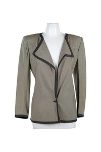 Emanuel Ungaro Women Coats & Jackets Blazers 10 Beige N/A - Picture 1 of 2