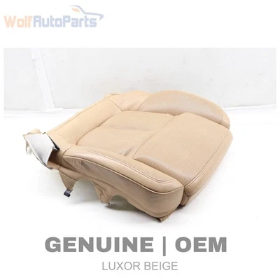 Porsche Macan 95B 2016-2024 - Cojín inferior del asiento inferior delantero derecho (cuero) Foto 1 de 4