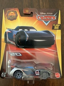 Disney Pixar Cars Race and Rescue JACKSON STORM 1:55 Black Metal Series Car NUEVO - Imagen 1 de 2