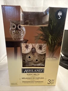 Eule Vogel Ashland Scent Melts Wachswärmer 3 Stück Neu - Bild 1 von 7