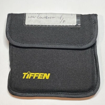 Tiffen 4x4 Low Contrast 1/8 filter - USED, Great condition - Image 1 of 2