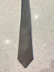 NWOT Stafford Performance Men’s Tie Silk Nylon Grey 60” X 3.5” - Picture 1 of 5