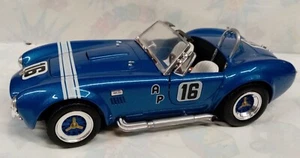 MAJORETTE 1/18 - SCHELBY COBRA427 S/C BLU METALLIZZATO #16 - Foto 1 di 5