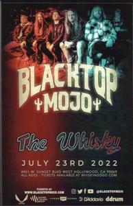Blacktop Mojo Konzert Poster aus Whisky A Go Go 23. Juli 2022 Show - Bild 1 von 1