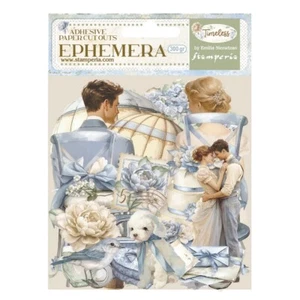 Stamperia - TIMELESS Ephemera with Adhesive Backs Paper Cut-Outs 300gsm - Picture 1 of 3
