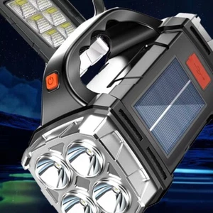 Solar Lamparas de mano ricaricabili led linternas alta potenza 99000000 lumen - Foto 1 di 18