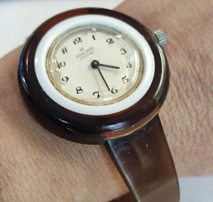 Reloj Mecánico Mujer 17 Jewels Firmado Ancre - Vtg Lady Watch - Picture 1 of 6