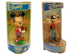 Walt Disney "Pippo e Topolino Resine Dondolanti" Bobblehead Doll - Picture 1 of 6