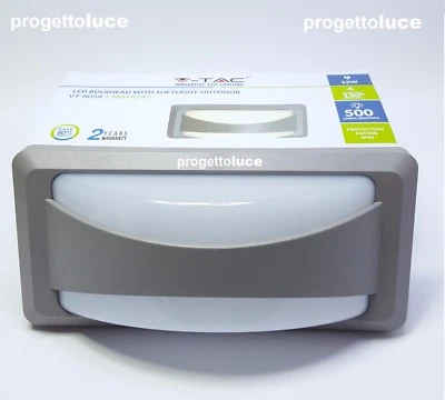 LAMPADA DA MURO APPLIQUE V-Tac VT-8058 LED 12W LUCE CALDA NATURALE FREDDA