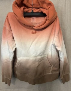 Gap Kids Hoodie Size Small 6-7 Ombré Pullover With Front Pocket - Picture 1 of 8