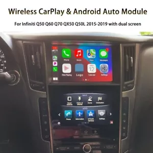 Android Auto Apple CarPlay Interface For Infiniti Q50 Q60 Q70 QX50 2015-2019 - Bild 1 von 7