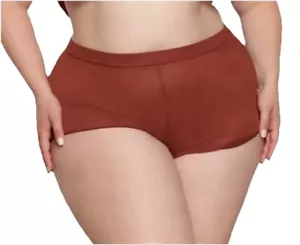 Pantalones Cortos SKIMS Sleep Cheeky Pequeños 100% Modal Mujer AP-CKS-1600 AZAFRÁN Nuevos - Imagen 1 de 13