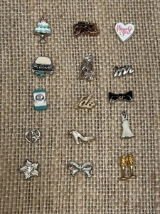 Origami Owl WEDDING Engagement Bride Groom CHARMS NEW - Picture 1 of 2