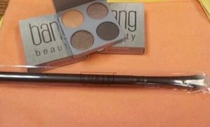 2 BANG Beauty Smokey Eyeshadow Quad~Luxie Brush  & Makeup Bag - Picture 1 of 1