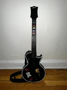 Guitar Hero PS3 Wireless Gibson Les Paul Guitar + Strap - Picture 1 of 2