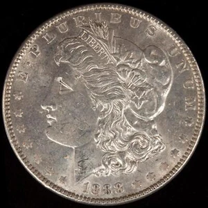 1888-P Morgan Silver Dollar Gorgeous Mint Luster BU MS+++ - Picture 1 of 2
