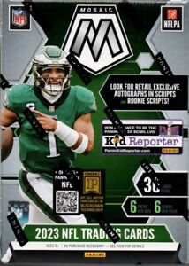 2023 Panini Mosaic NFL Football Trading Card Blaster Box Look For Exclusives!
