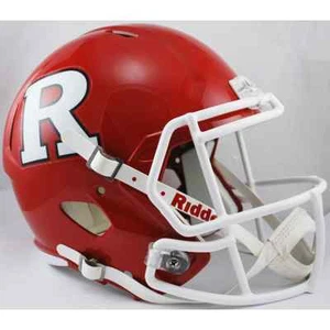RUTGERS SCARLET KNIGHTS NCAA Riddell SPEED Full Size Replica Football Helmet - Picture 1 of 1