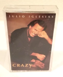 JULIO IGLESIAS Crazy Audio Cassette Tape Columbia Records CT 57584 - Picture 1 of 6