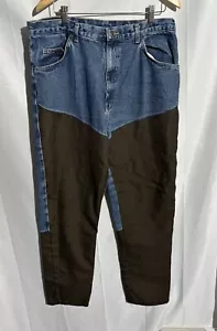 Wrangler Pro Gear Sz 38 X 34 Brush Guard Snake Guard Jeans Pants Mens - Picture 1 of 10
