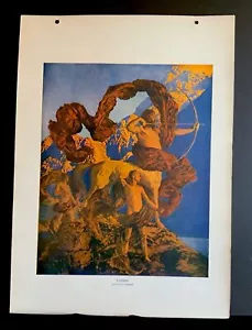 Maxfield Parrish “The Centaur” Original Unframed 1914 Print 12”x 16” Stunning - Picture 1 of 11