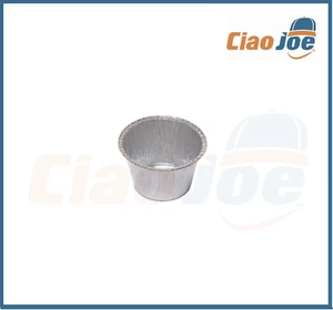 100 Contenedores De Aluminio Redondos Para Muffins Y Postres - Imagen 1 de 3