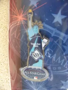 2008 AS All-Star Game Tampa Bay Rays Statues on Parade pin Statue of Liberty - Picture 1 of 5