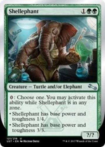 Shellephant ~ Near Mint Unstable MTG Magic UltimateMTG Green Card - Image 1 of 1