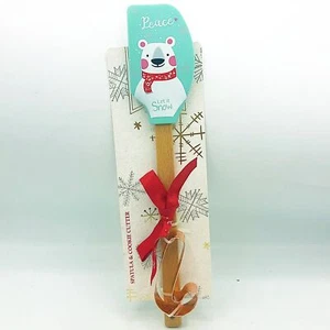 Juego de regalo cortador de espátulas y galletas oso polar - Imagen 1 de 7