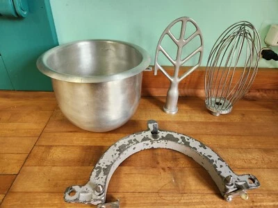 Hobart vintage 3,5 cuartos Kit reductor de 4 piezas para 10 cuartos de galón C100 - Usado en excelente estado Foto 1 de 4