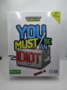 R&R Board Game - You Must Be An Idiot! (4th Ed) Box NEW & SEALED! - Picture 1 of 7
