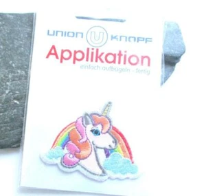 Applikation Bügelbild Einhorn 6 x 4,5 cm - Bild 1 von 1
