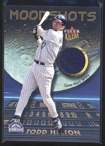 CAMISETA USADA DE JUEGO TODD HELTON 2003 ULTRA MOONSHOTS ~ ROCKIESS - Imagen 1 de 1
