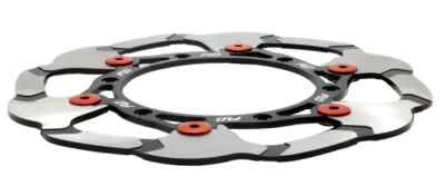 KTM HUSQVARNA 280 MM BRAKE ROTOR SPIDER Black/Orange - Image 1 of 2