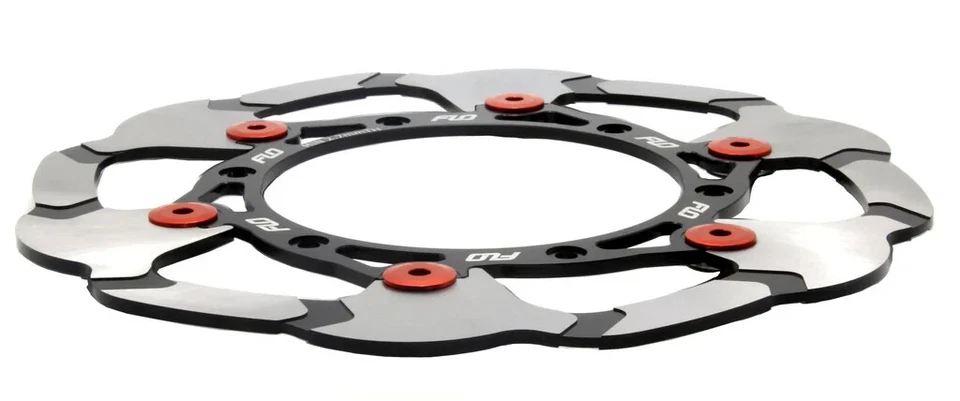 KTM HUSQVARNA 280 MM BRAKE ROTOR SPIDER Black/Orange - Image 1 of 2
