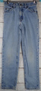 Vtg 90s 1997 Levi's 31342-0214 Orange Tab Jeans Boys Kids 12 Regular (25x25) - Picture 1 of 14