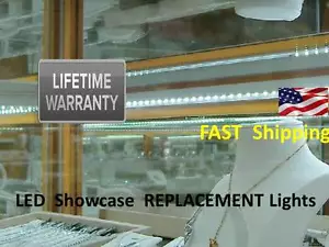 peel & stick LED Custom Showcase Lighting FS replace your bulbs - Picture 1 of 6