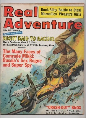 Real Adventure Vol. 50 #2 3.0 GD/VG H.S. Publications 1963 Mens Adventure Pulp - Image 1 of 2