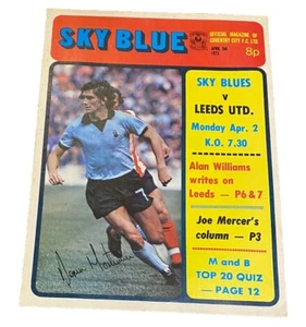 COVENTRY CITY V LEEDS UNITED - DIVISION ONE - 4/2/1973 - Picture 1 of 1