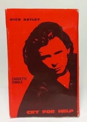 Rick Astley Cry For Help 1991 Cassette Tape  - Image 1 of 4
